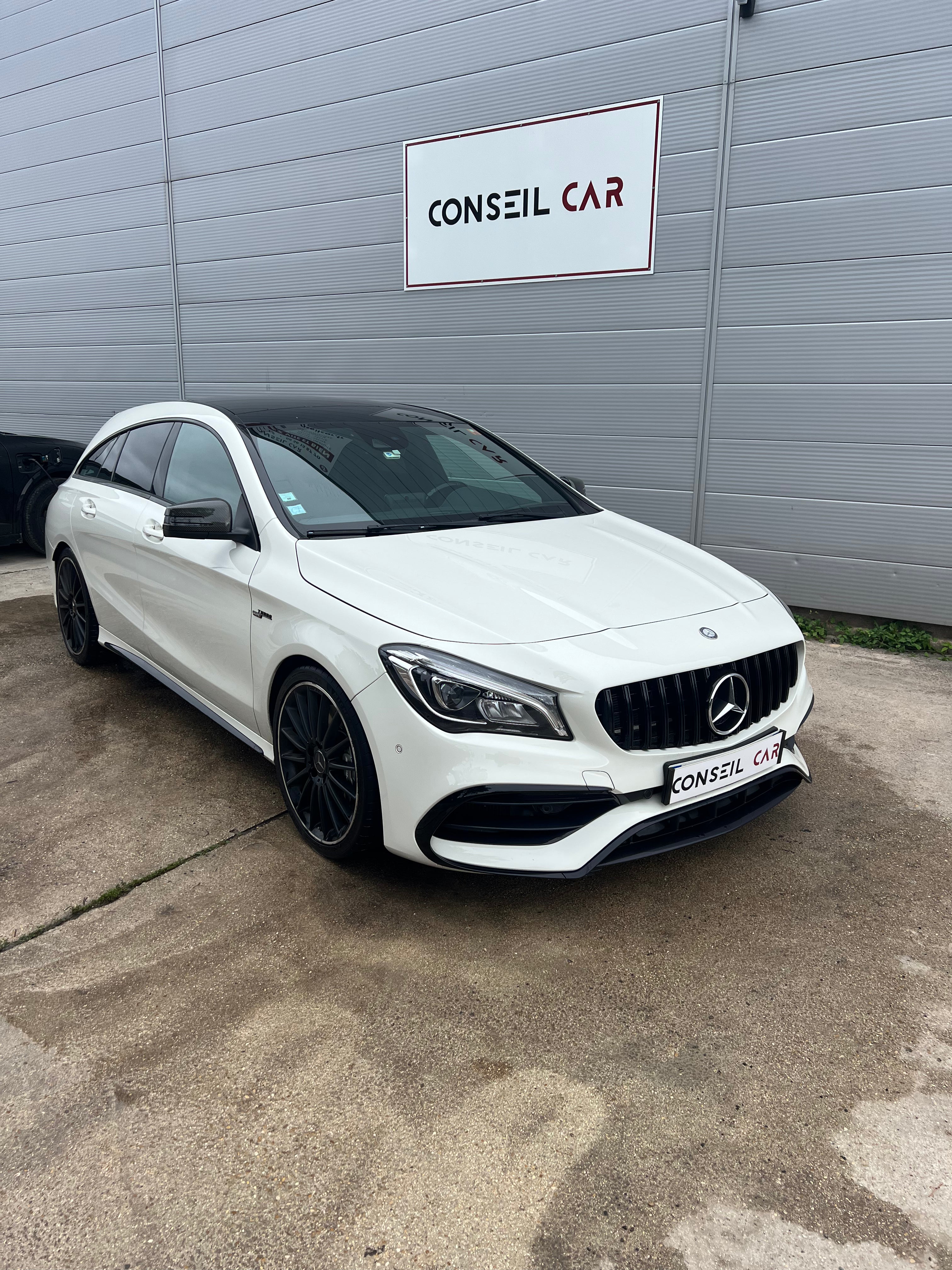 Mercedes Classe Cla SHOOTING BRAKE 2.0 45AMG 380ch 4MATIC SPEEDSHIFT-DCT BVA Mercedes Classe Cla SHOOTING BRAKE 2.0 45AMG 380ch 4MATIC SPEEDSHIFT-DCT BVA