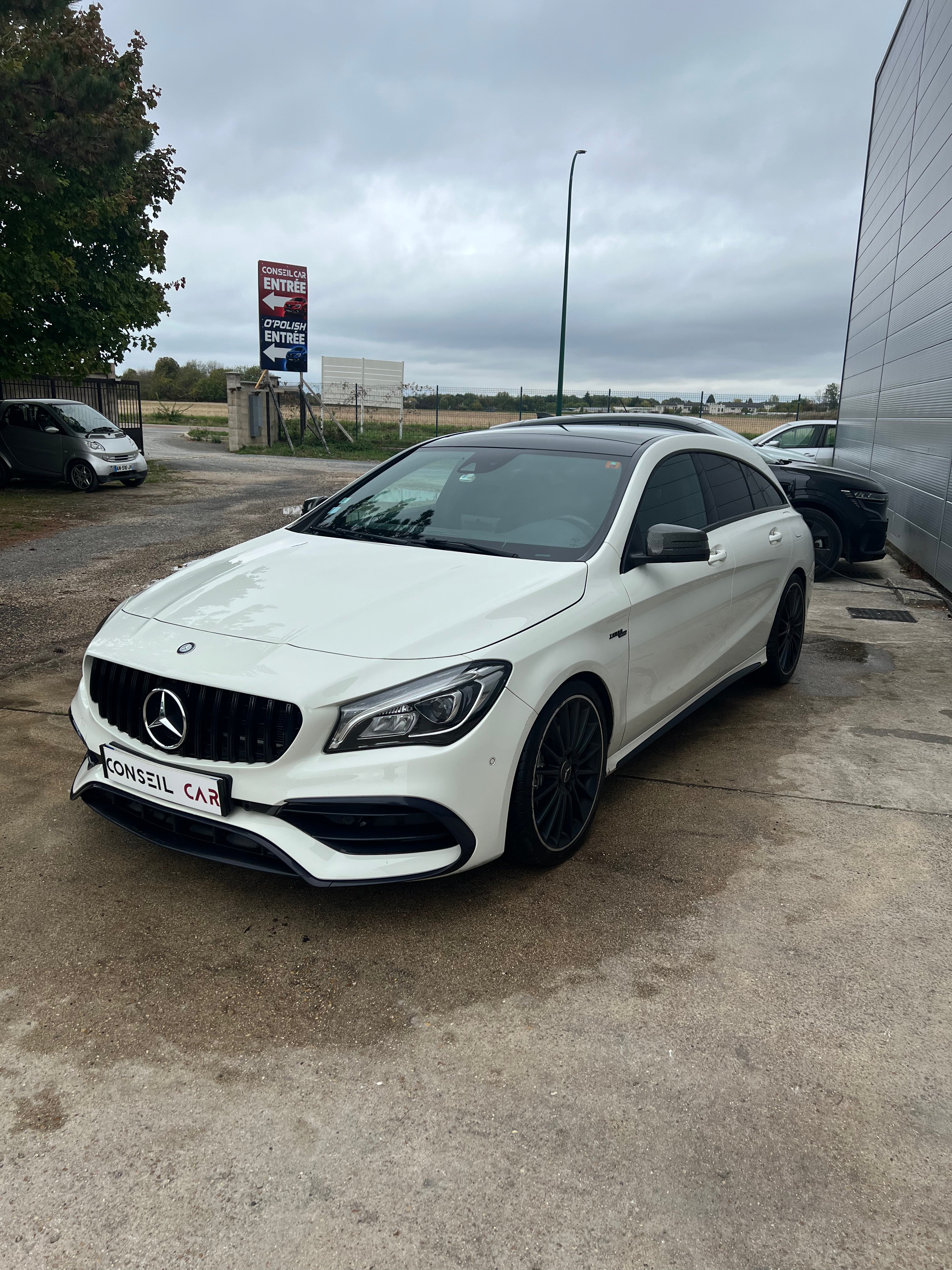 Mercedes Classe Cla SHOOTING BRAKE 2.0 45AMG 380ch 4MATIC SPEEDSHIFT-DCT BVA Mercedes Classe Cla SHOOTING BRAKE 2.0 45AMG 380ch 4MATIC SPEEDSHIFT-DCT BVA