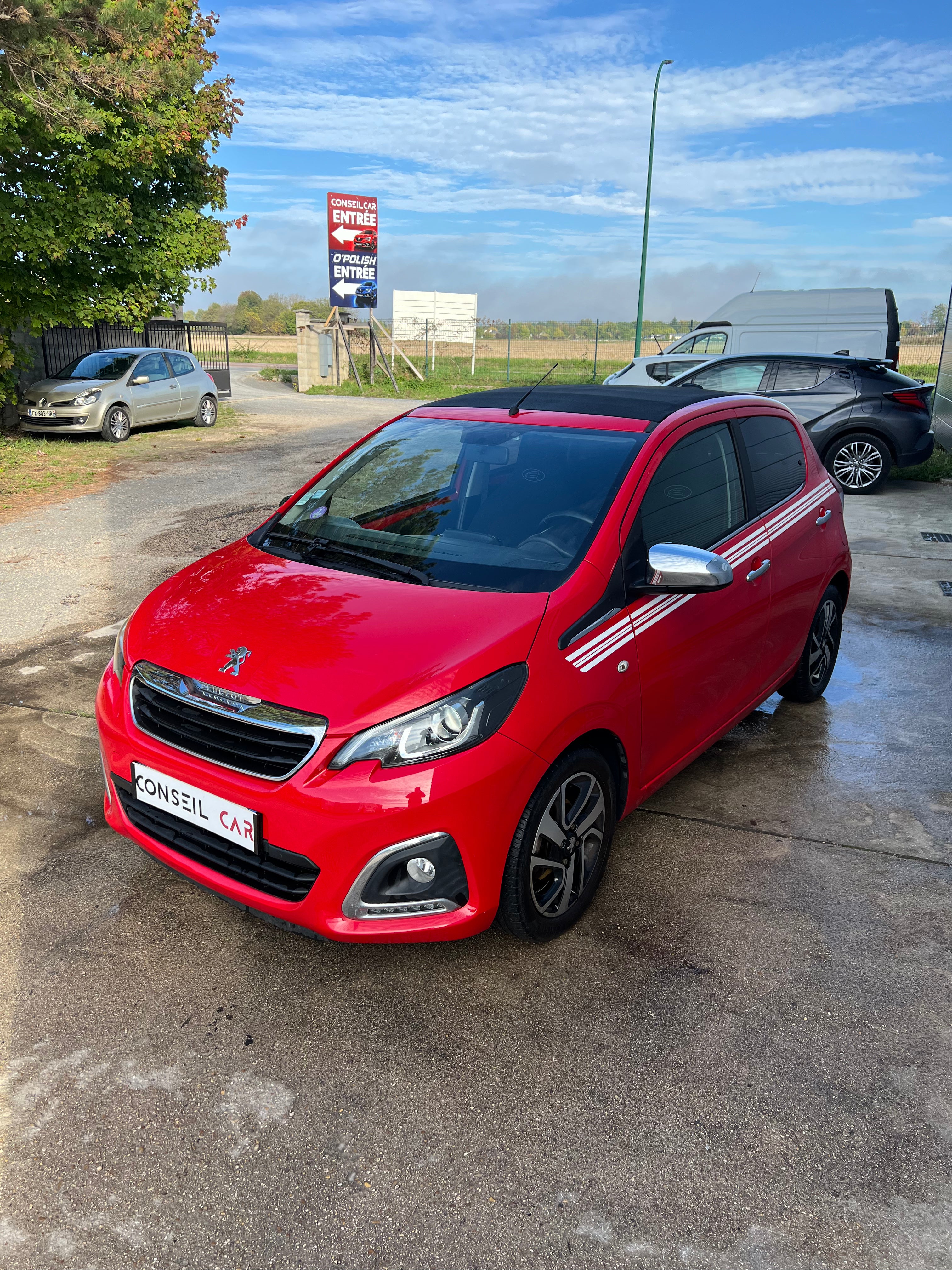 Peugeot 108 1.0 VTI 70 ALLURE TOP ETG BVA Peugeot 108 1.0 VTI 70 ALLURE TOP ETG BVA